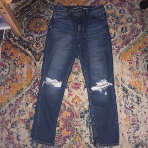 american eagle stretch mom jean size 6
